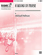 Round of Praise Handbell sheet music cover Thumbnail